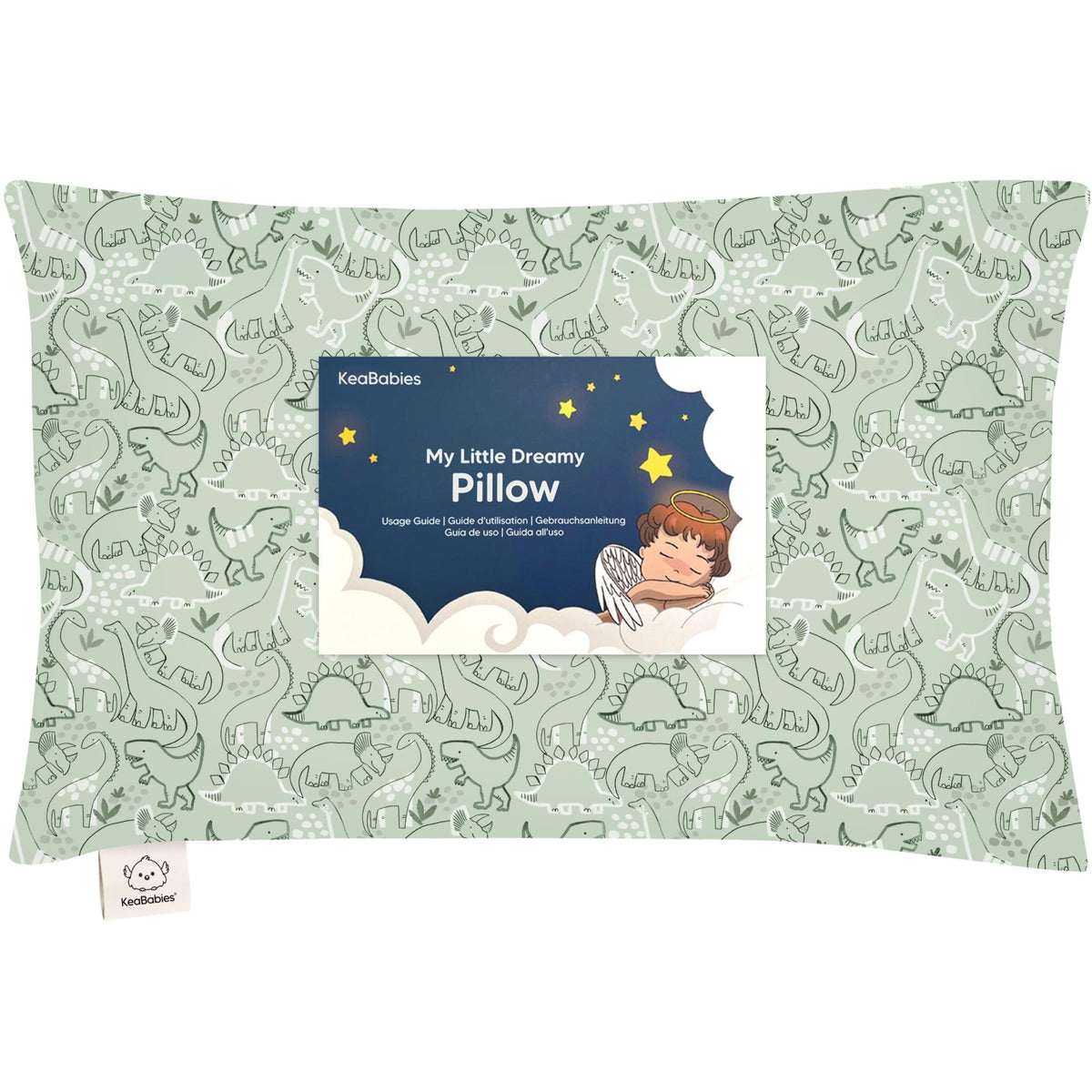 Toddler Pillow with Pillowcase, 13x18 My Little Dreamy Pillow (Flora Vale) - Jansha Store