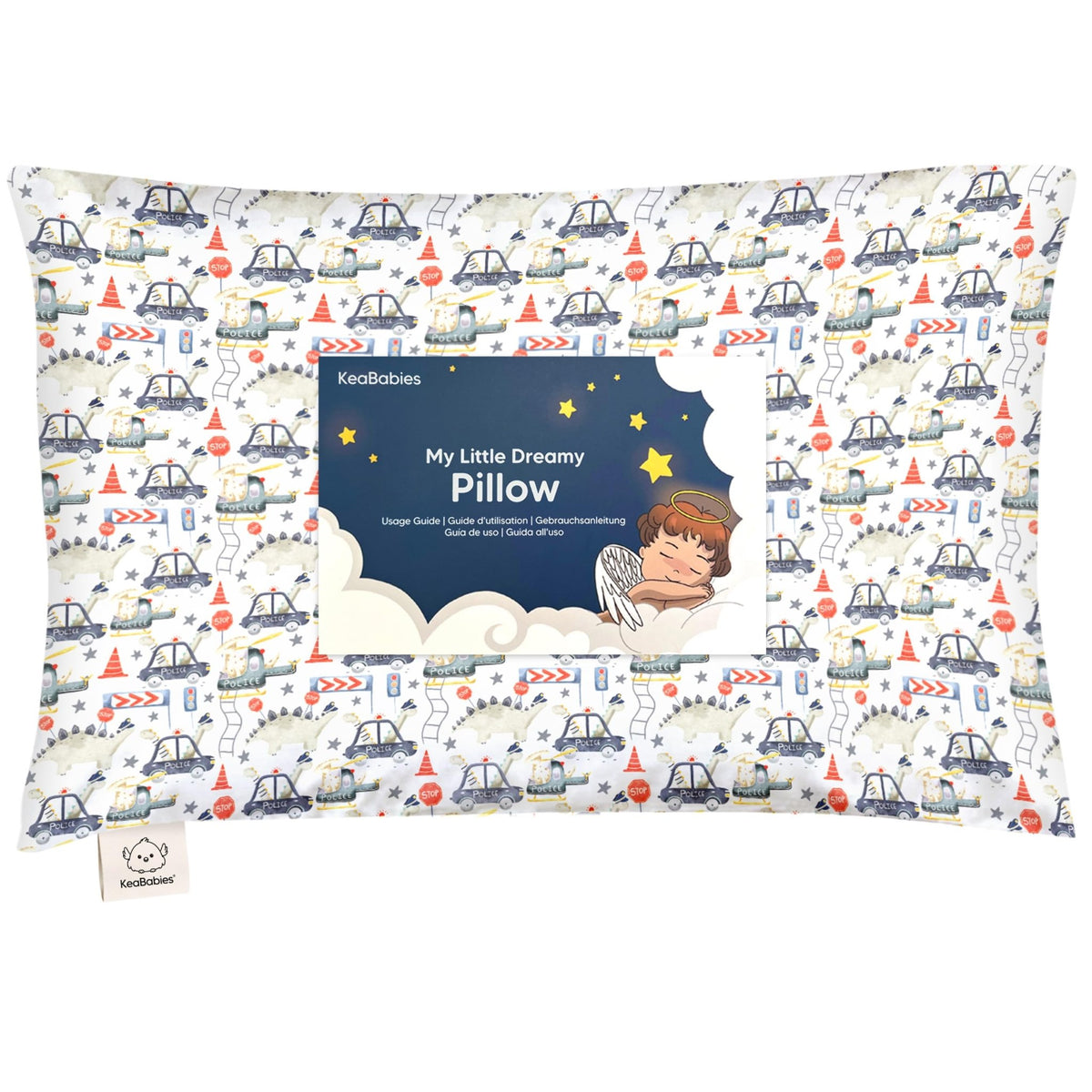 Toddler Pillow with Pillowcase, 13x18 My Little Dreamy Pillow (Flora Vale) - Jansha Store