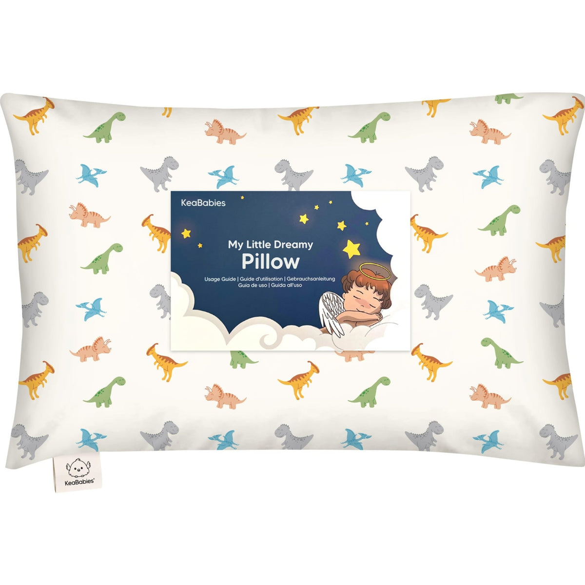 Toddler Pillow with Pillowcase, 13x18 My Little Dreamy Pillow (Flora Vale) - Jansha Store