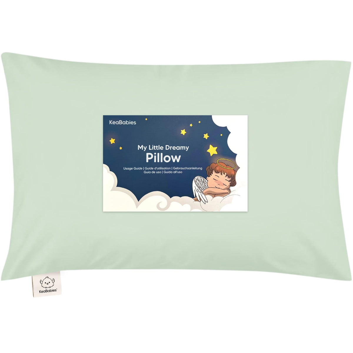 Toddler Pillow with Pillowcase, 13x18 My Little Dreamy Pillow (Flora Vale) - Jansha Store