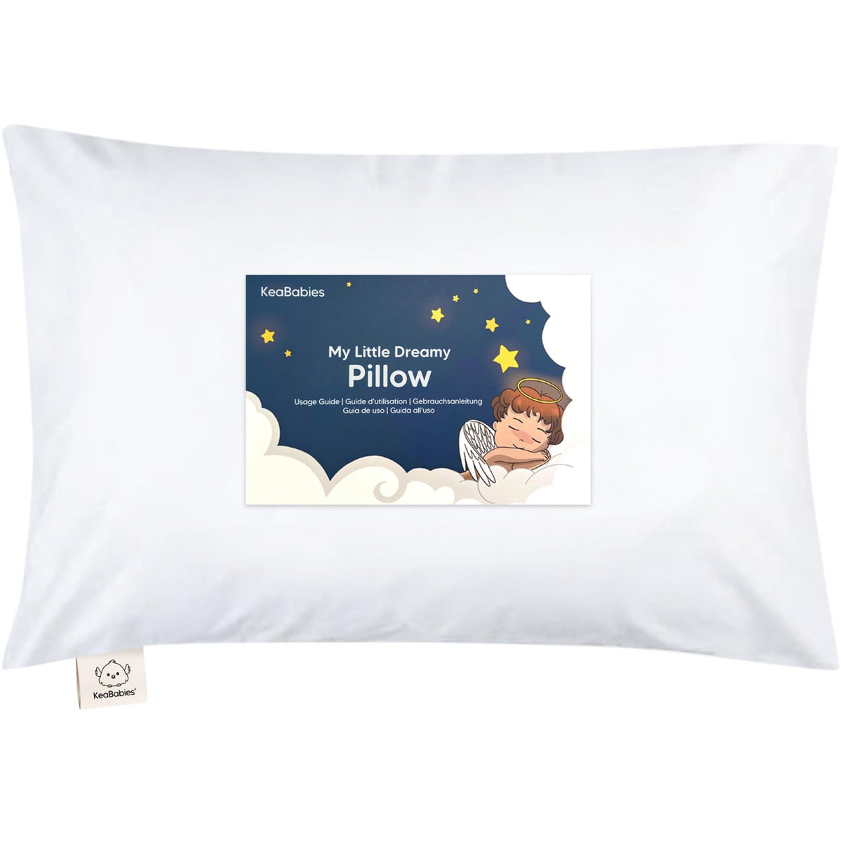 Toddler Pillow with Pillowcase, 13x18 My Little Dreamy Pillow (Flora Vale) - Jansha Store