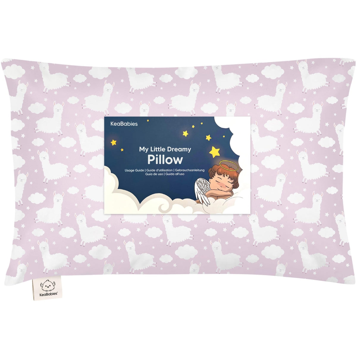 Toddler Pillow with Pillowcase, 13x18 My Little Dreamy Pillow (Flora Vale) - Jansha Store