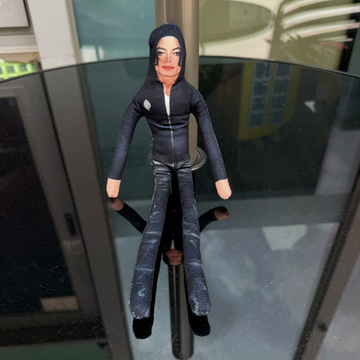 Michael Jackson Plush Doll with 6 Classic Stage Outfits Collectible MJ Stuffed Toy Merch Gift Music Lovers Home Decor Ornament Jansha Store