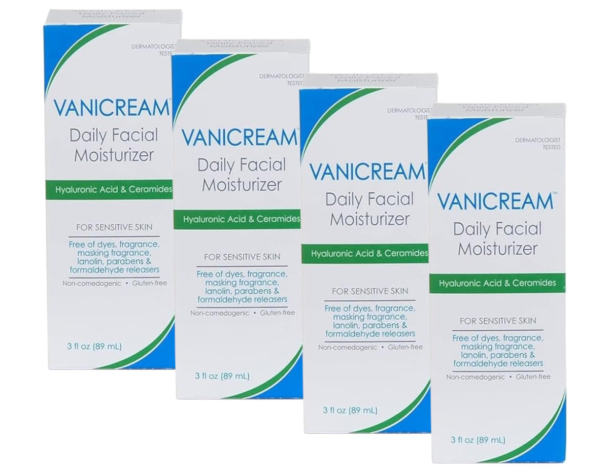Vanicream Daily Facial Moisturizer, Lightweight, Non-Greasy, 3 Fl Oz - Jansha Store