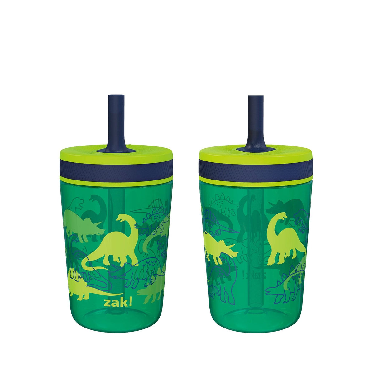 Zak Designs Blippi Kelso Toddler Cups For Travel or At Home, 2-Count Durable Plastic Sippy Cups With Leak-Proof Design is Perfect For Kids (Blippi), 15 Ounces (Pack of 12) - Jansha Store