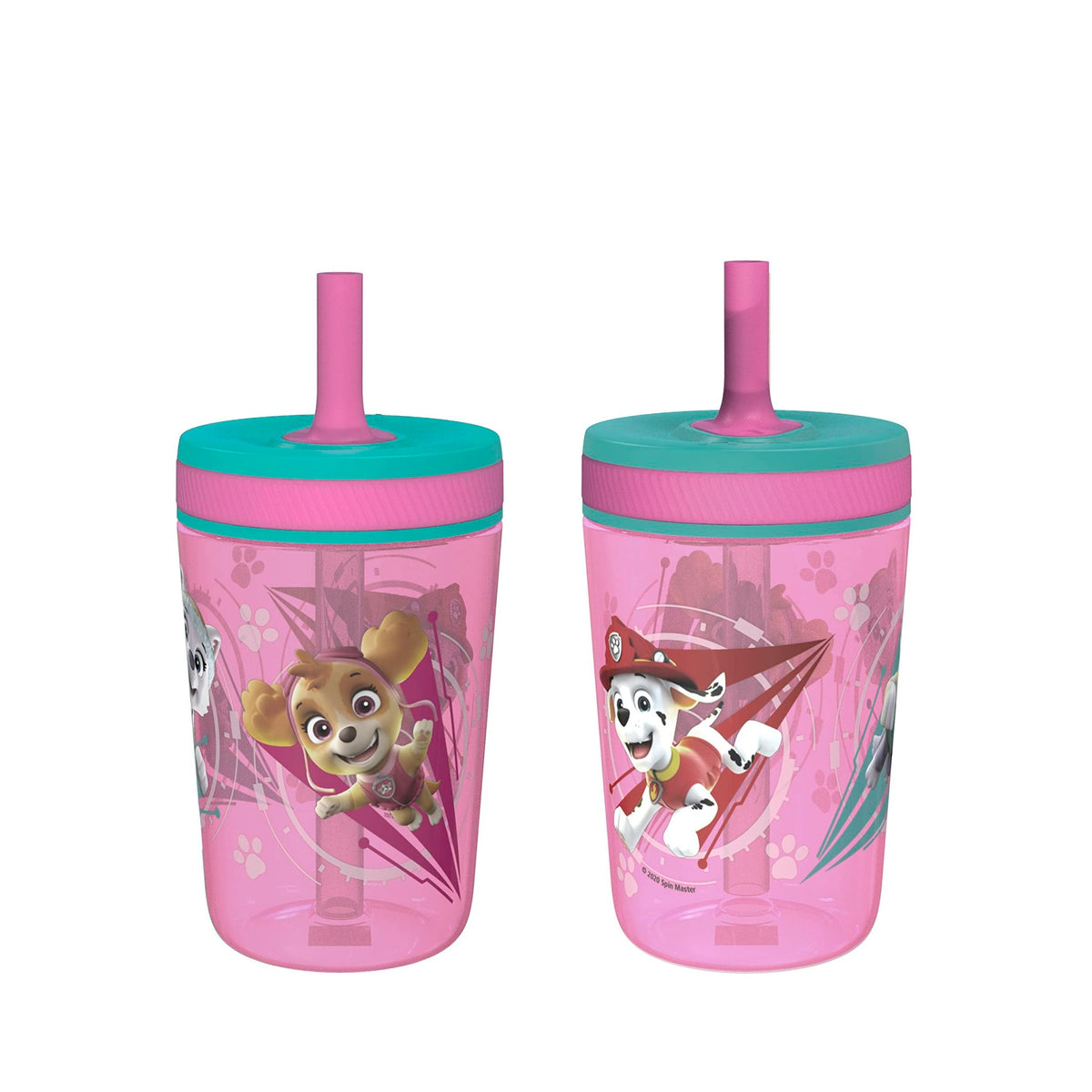 Zak Designs Blippi Kelso Toddler Cups For Travel or At Home, 2-Count Durable Plastic Sippy Cups With Leak-Proof Design is Perfect For Kids (Blippi), 15 Ounces (Pack of 12) - Jansha Store