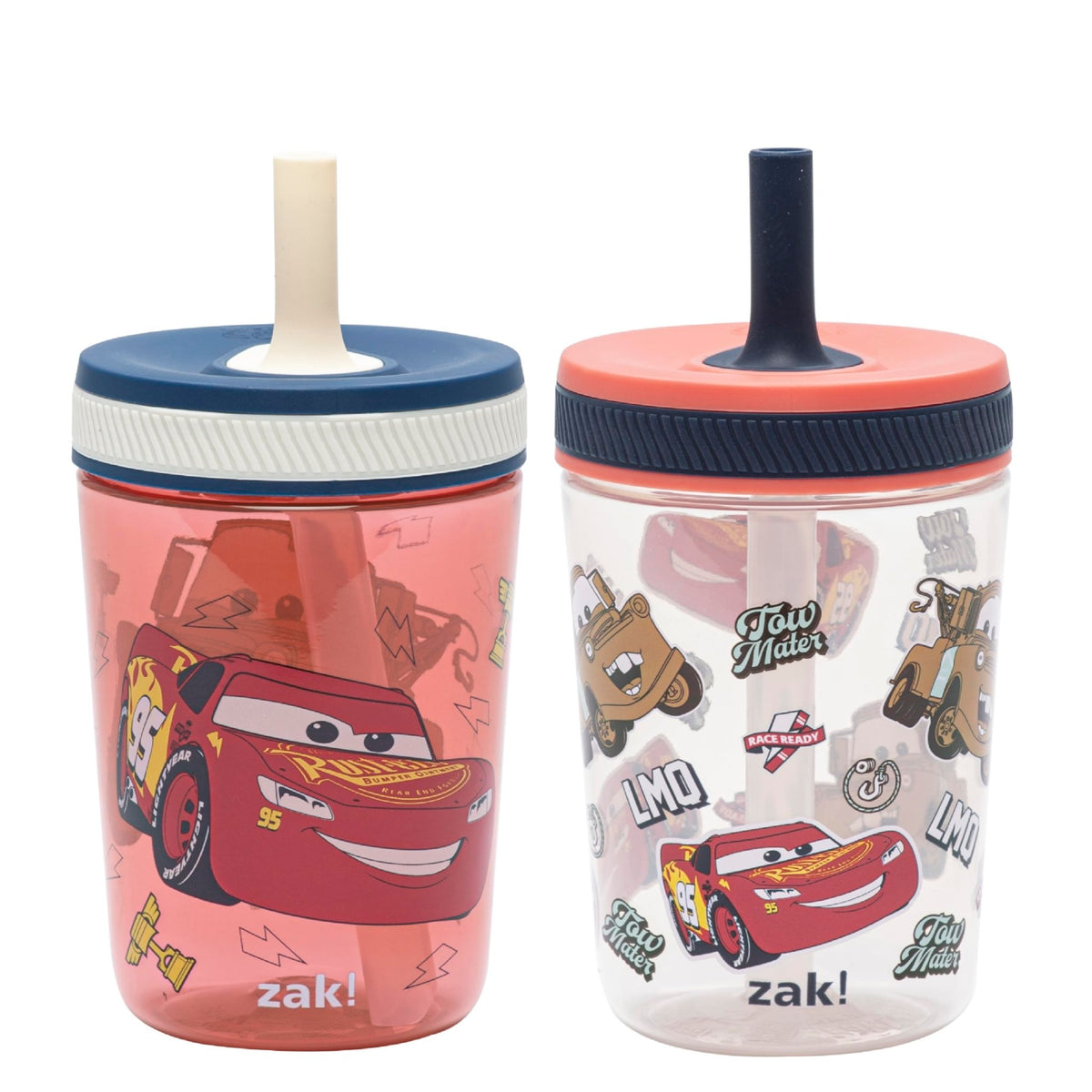 Zak Designs Blippi Kelso Toddler Cups For Travel or At Home, 2-Count Durable Plastic Sippy Cups With Leak-Proof Design is Perfect For Kids (Blippi), 15 Ounces (Pack of 12) - Jansha Store